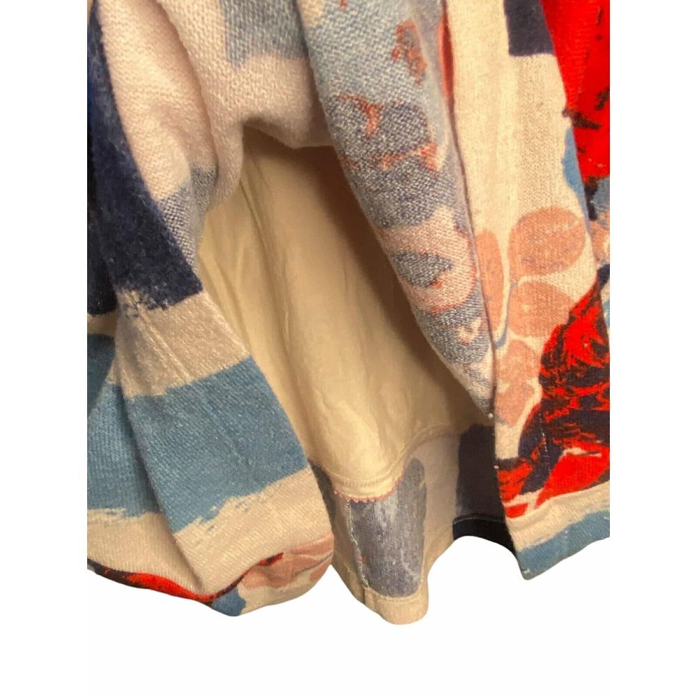 Anthropologie Maeve Anthousai Floral Knit Sweater Dress Bell Sleeves Size XS‎ - Picture 5 of 8